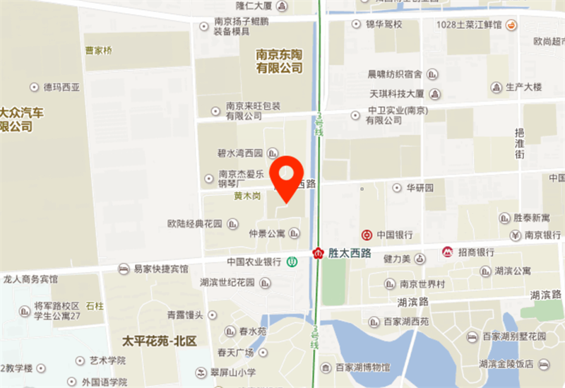 侨智港（京妆产业园）地图位置